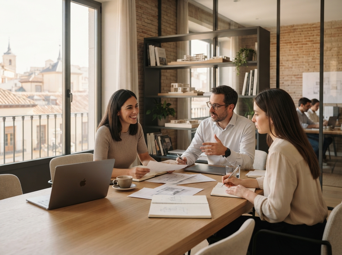 Zveluptiru equipo trabajando en el desarrollo de la plataforma